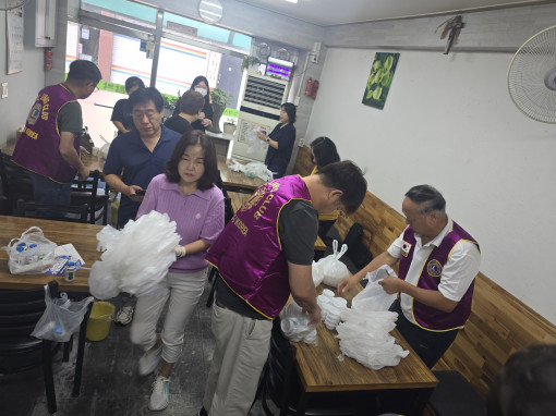 <통일라이온스클럽> 9월봉사활동